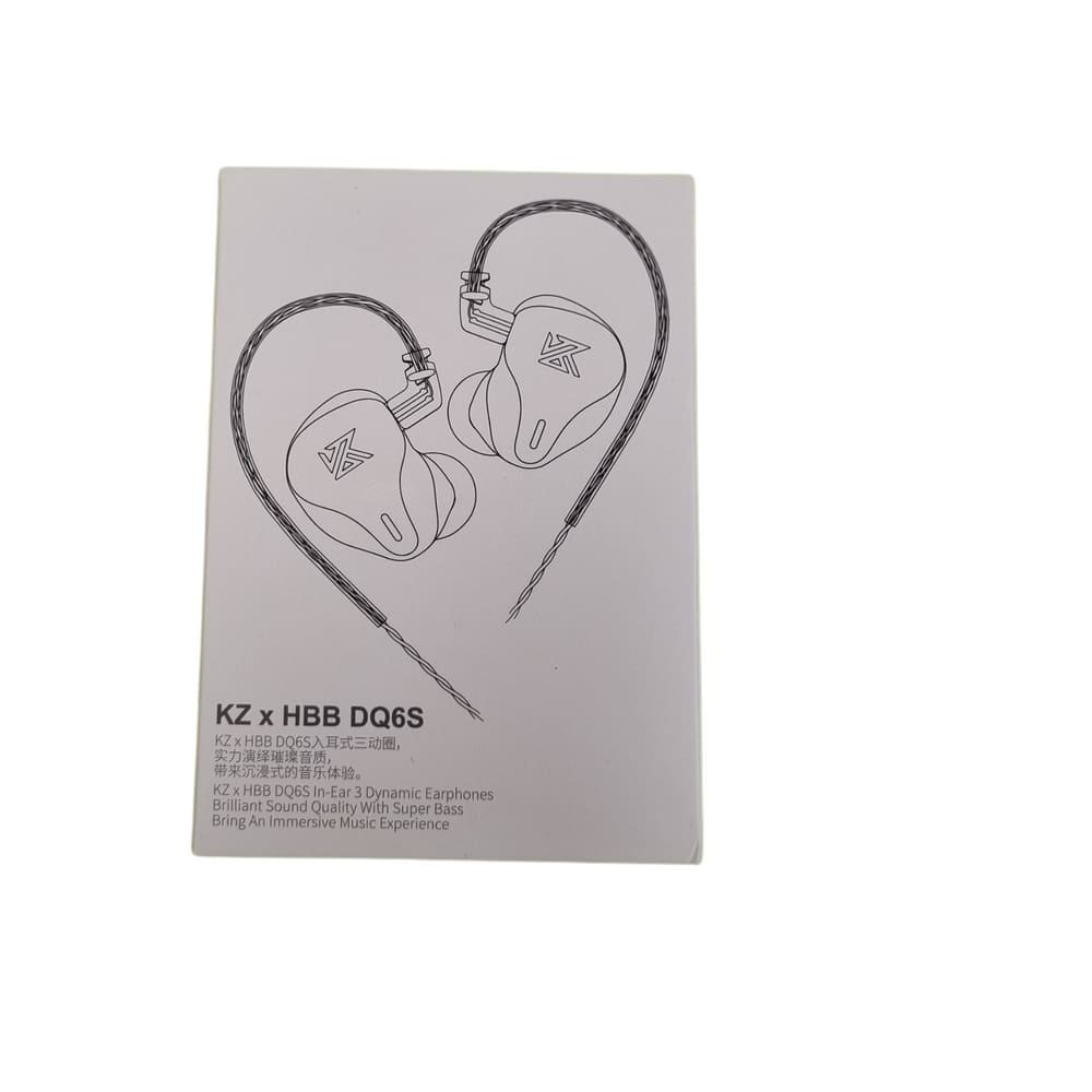 Fone Monitor KZ X HBB DQ6S