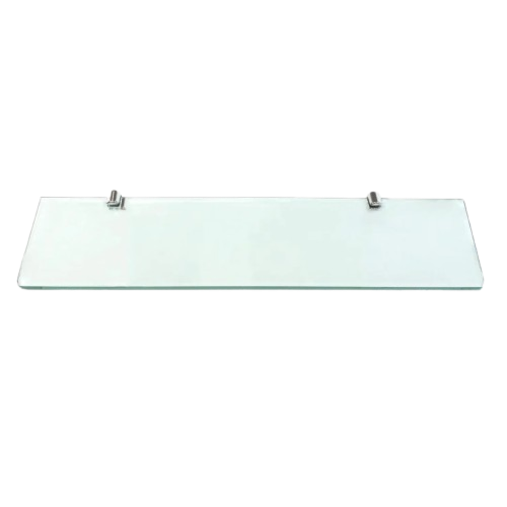 Suporte Porta Shampoo Para Banheiro Vogue Luxo Em Vidro