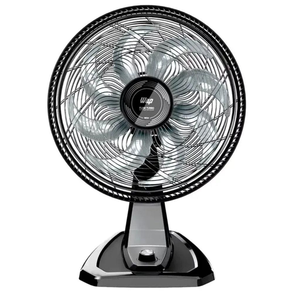 Vent 50CM WAP FLOW Turbo 2 em 1 - FW009219  PRETO/CINZA 220 VOLTS