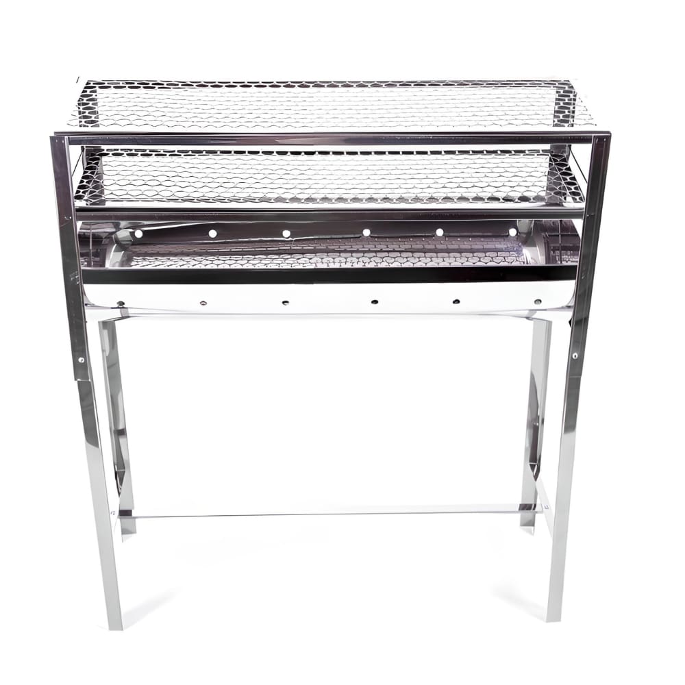 Churrasqueira Inox Espetinho Profissional 80x28cm