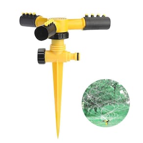 Aspersor Irrigador Para Grama Jardim 360 Graus Automático