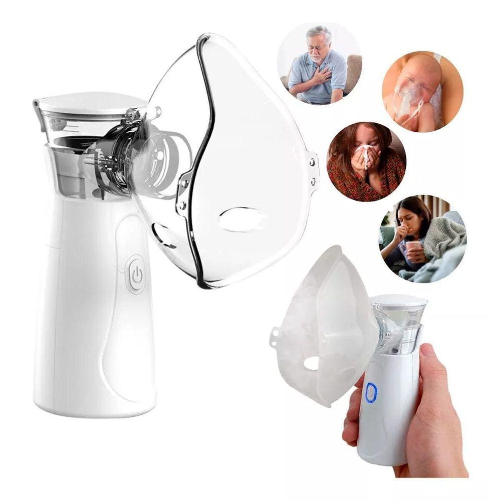 Nebulizador Inalador Ultrassônico Portátil E Eficaz