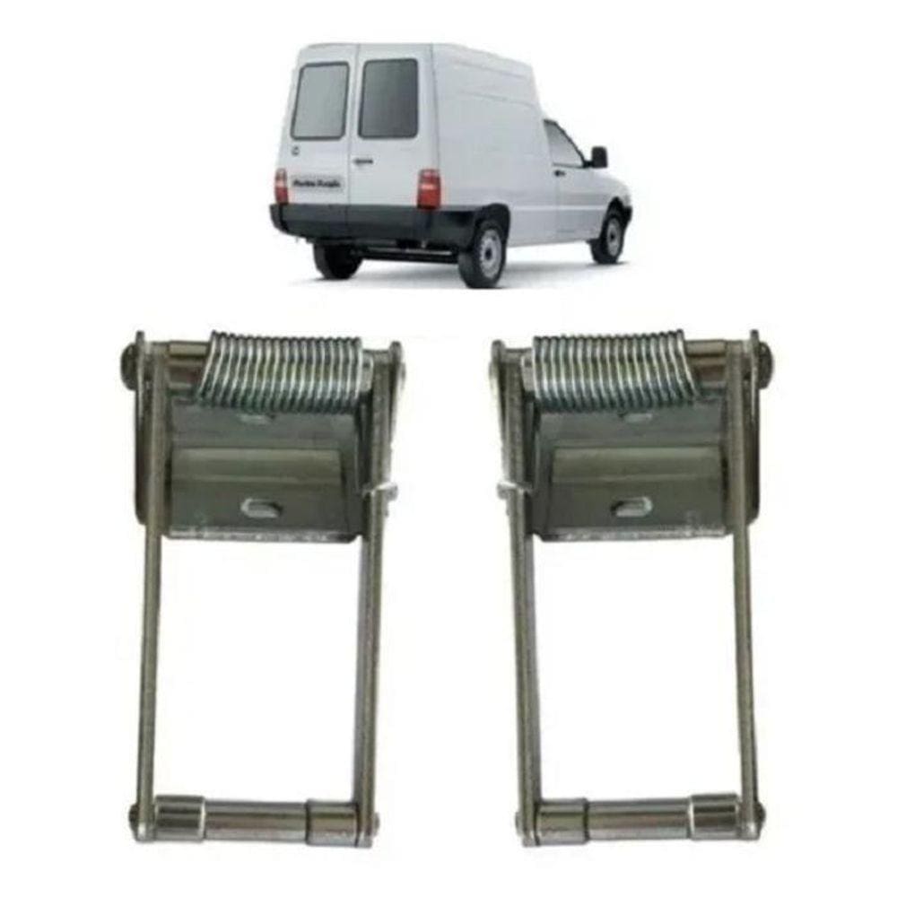 Par Limitador Porta Traseira Fiorino 1986 A 2013