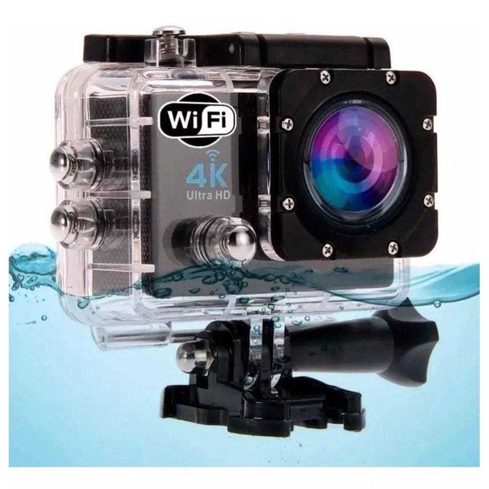 Câmera Action Go Cam Pro Ultra 4K Sport Wifi Hd Prova Dágua