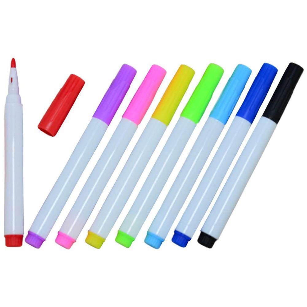 Jogo 24 Canetas Coloridas Para Quadro Branco 12Cm