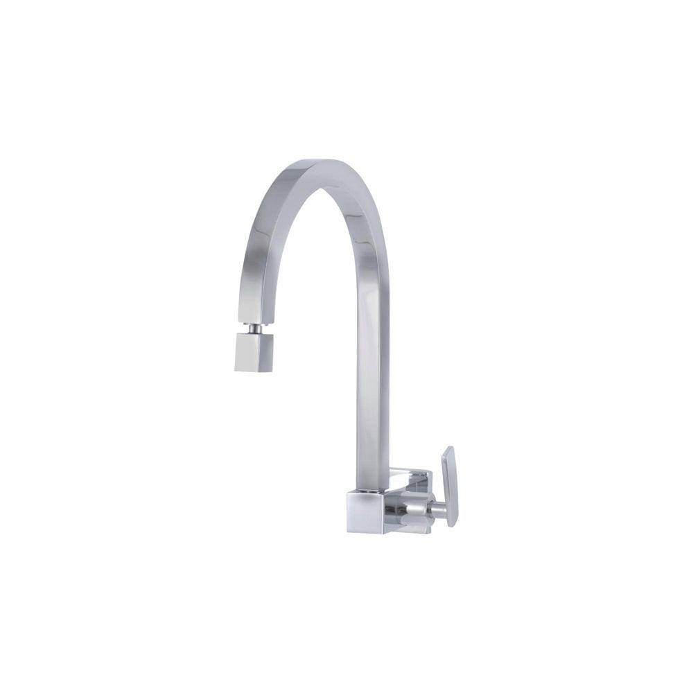 Torneira Metálica Robusta Cromada com Design Moderno - DN15