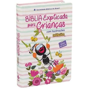 Bíblia Infantil Explicada Crianças Ilustrações Smilinguido