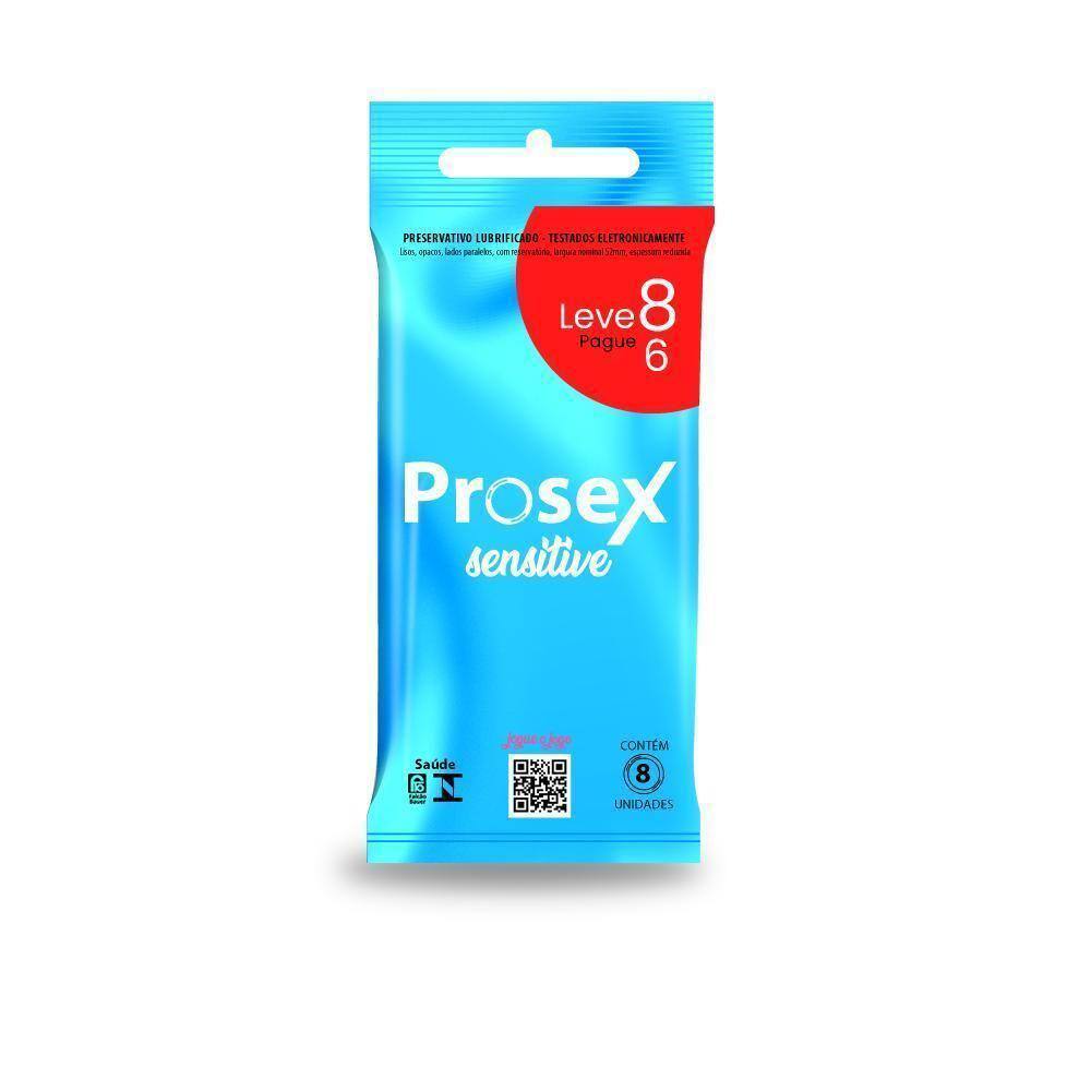 Preservativo Sensitive Premium Leve 8 Pague 6