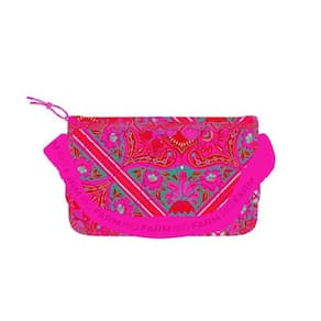 Bolsa Farm Transversal Tapioca Ciranda Rosa