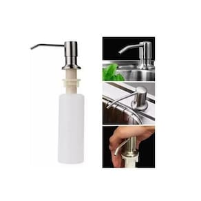 Dosador Dispenser Detergente Sabonete Para Cuba Inox Bancada