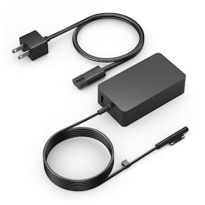 Carregador de 65 W para Microsoft Surface Pro 9, 8, 7+, 7, 6, 5, 4,