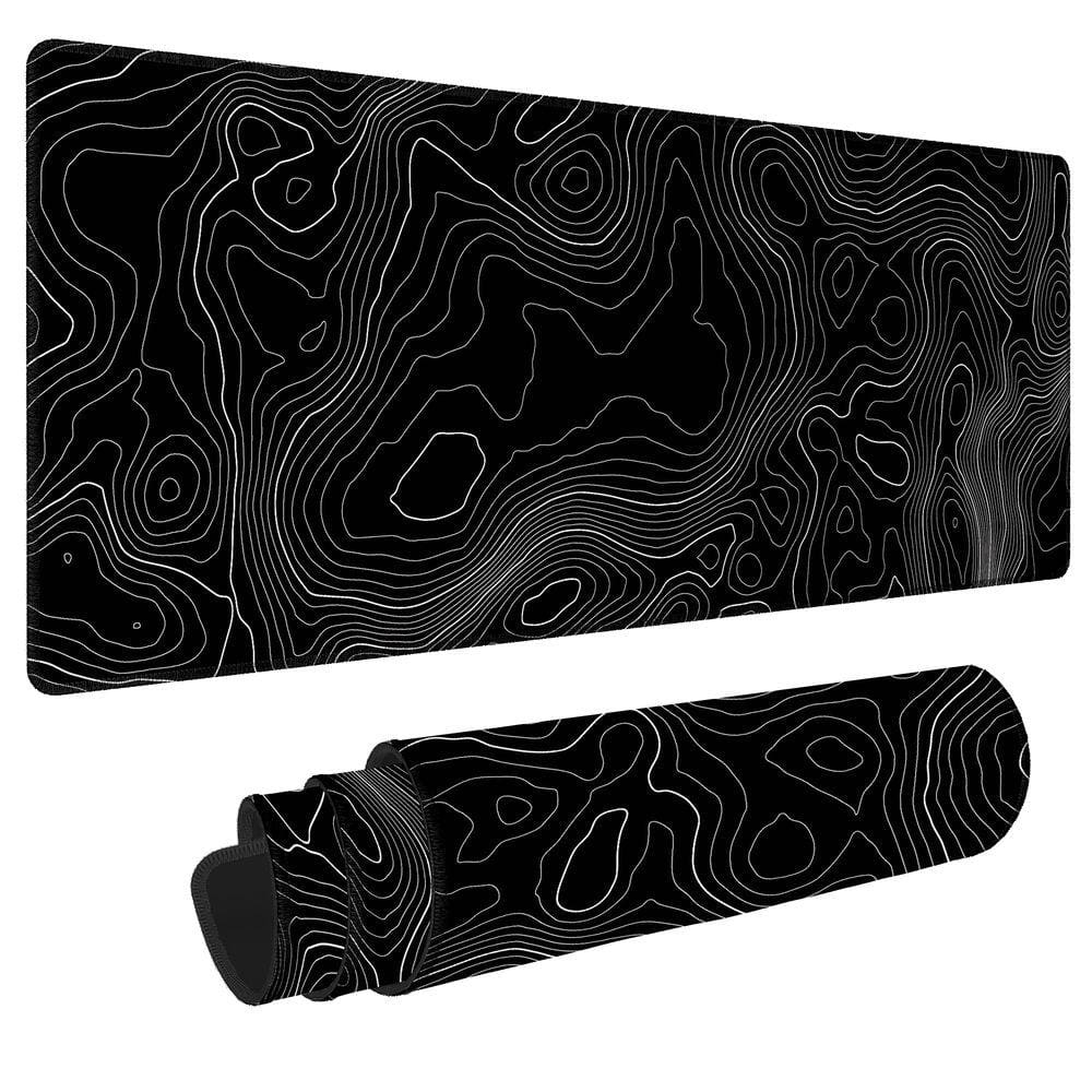 Tapete de Rato BZU Topographic Contour Extended XL 80x30cm