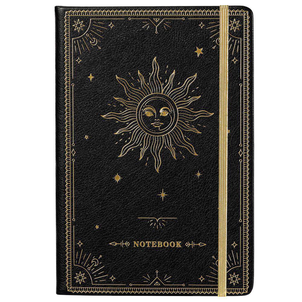 Caderno Artfan Ruled Journal com divisórias de bolso e páginas 144p