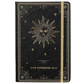 Caderno Artfan Ruled Journal com divisórias de bolso e páginas 144p