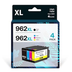 Cartuchos de tinta Exurbiz 962XL de alto rendimento para HP eJet Pro