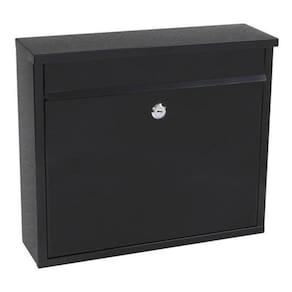 Caixa De Com Fechadura - 36X31X12Cm Standers - Preto