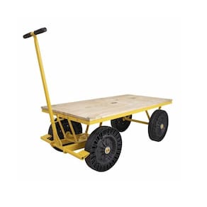 Carrinho Plataforma 300Kg - Chapa De Madeira Mp-300 Unic Uni