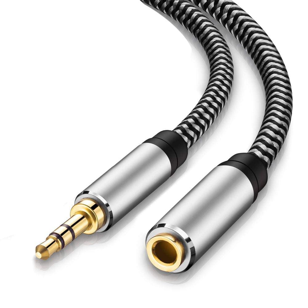 Cabo de extensão de fone de ouvido MORELECS 3,5 mm macho para fêmea 3 m