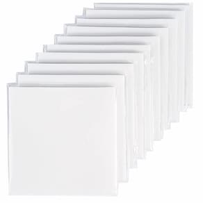 Blocos de notas adesivos transparentes Berklia 500 unidades de 7,6 x 7,6 cm PET