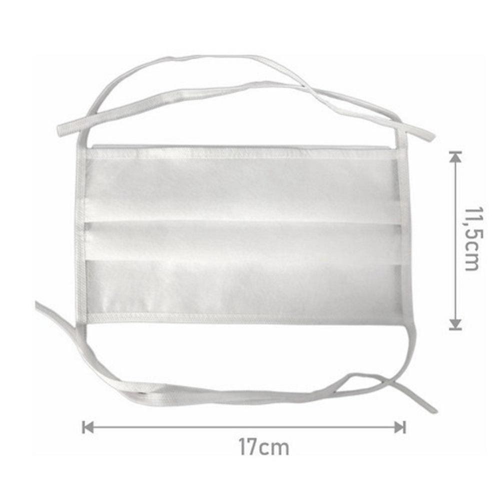 Mascara Descar Tnt Dupla 10 Pecas Lavavel De Tiras Kit Unic