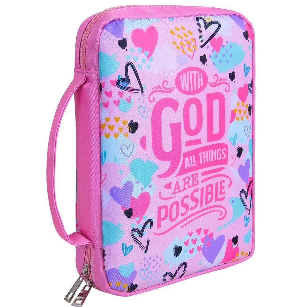 Bible Cover ICOSY Bible Case, sacola grande para mulheres e meninas