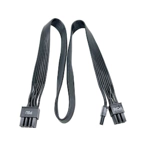 Cabo PCIE Certusfun de 8 pinos a 6+2 pinos 65 cm para fonte de alimentação Corsair