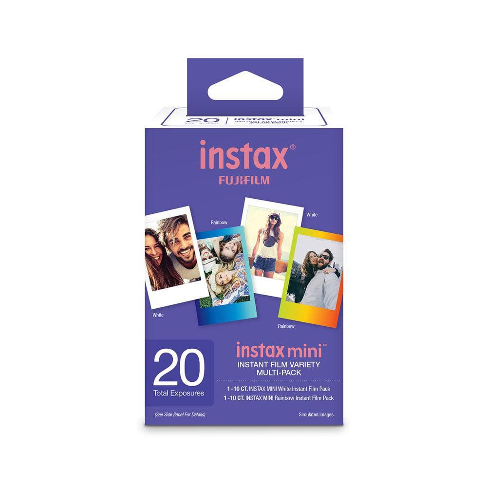 Pacote de filmes Fujifilm Instax Mini Variety 20 Photos