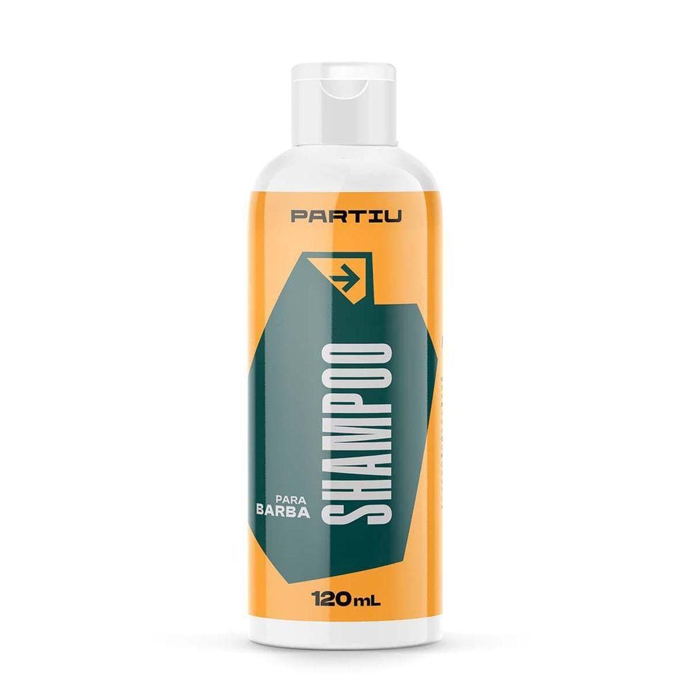 Shampoo Para Barba Hidratante Finalizador 120Ml Vigor Partiu