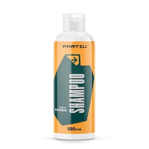 Shampoo Para Barba Hidratante Finalizador 120Ml Vigor Partiu