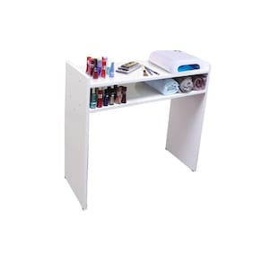 Mesa De Manicure - Alta Qualidade - Reforçada Cor Branca