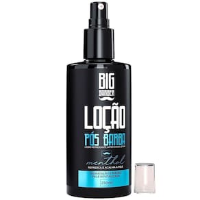 Kit 2X Loção Pós Barba After Shave Menthol 250Ml Big Barber
