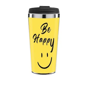 Copo Térmico Personalizado Be Happy