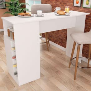 Bancada de Cozinha 1 Porta com Adega Branco - Fellici
