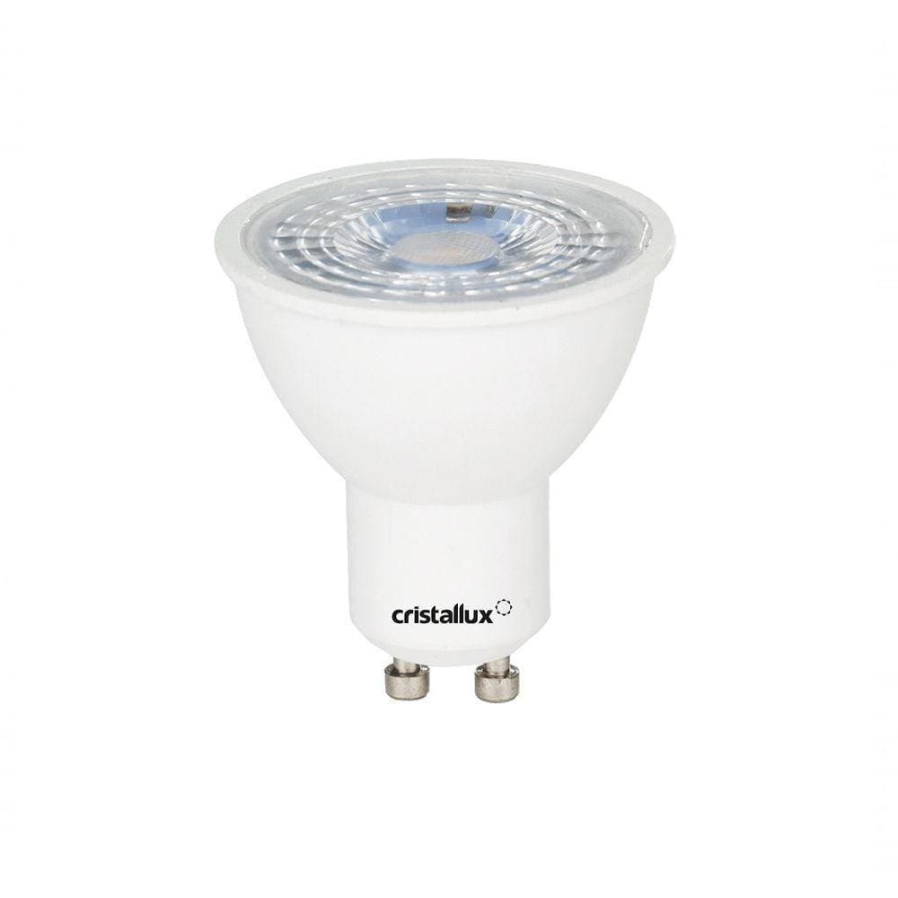 Lâmpada Led Dicroica 6.5w Bivolt 4000k Gu10 Cristallux