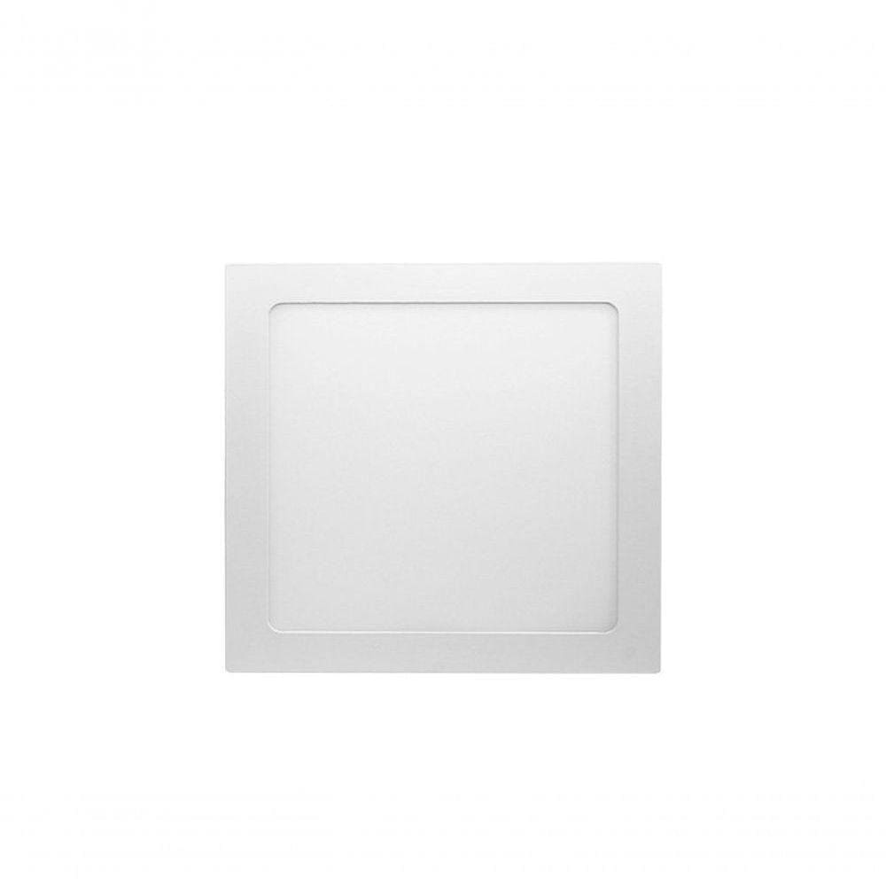 Painel Led Embutir 18w Quadrado Branco Taschibra 4000k