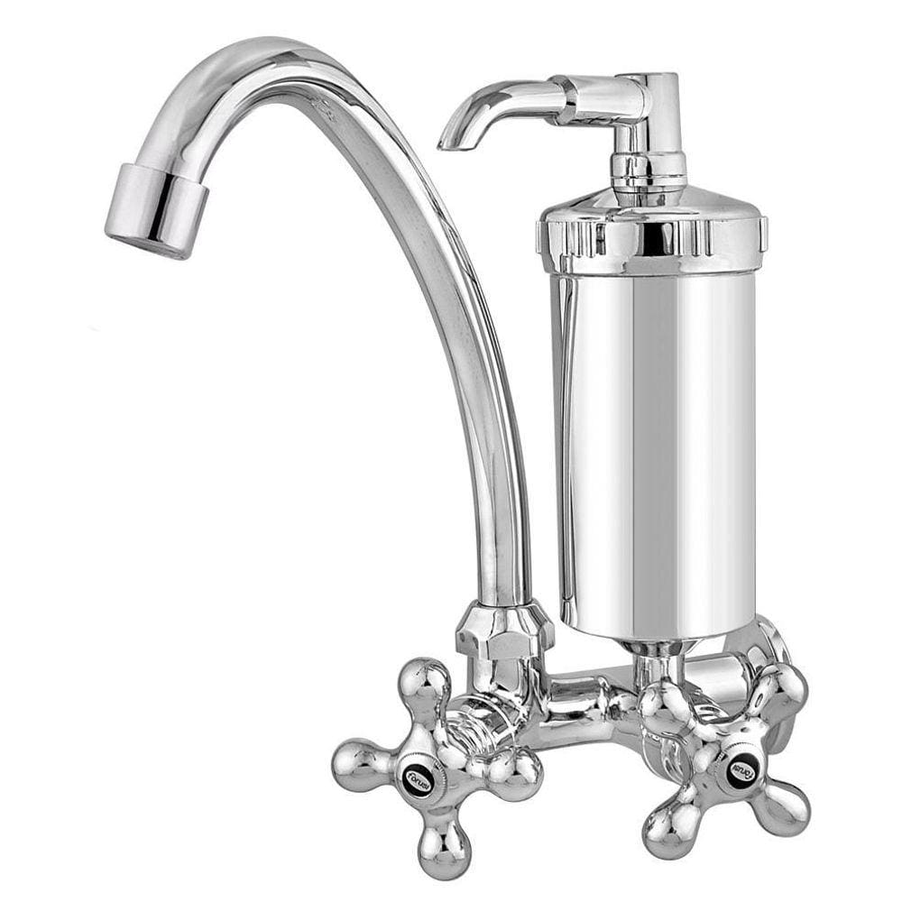 Torneira Cozinha Com Filtro Parede C33 Corpo Metal Forusi