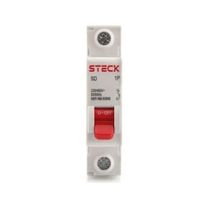 Disjuntor Din 1p 50a 3ka 230v Ca Curva C Steck