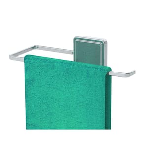 Suporte Multiuso Porta Papel Toalha De Banheiro Cozinha Adesivo Cromado - 193 Future