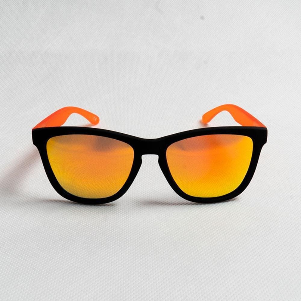 Óculos Yopp Preto E Laranja E Lente Laranja - Laranja