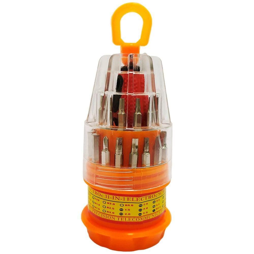 Kit Ferramenta Jogo De Chave Precisão 31 Em 1