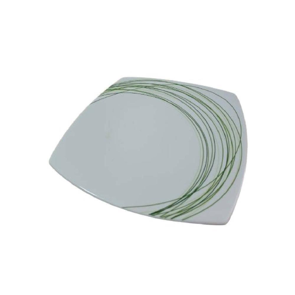 Prato De Sobremesa Doce Porcelana Italiana Luxo Bugatti