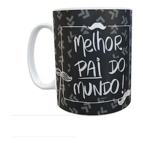 Xícara Melhor Pai Do Mundo - Caneca Pai Dia Dos Pais M392