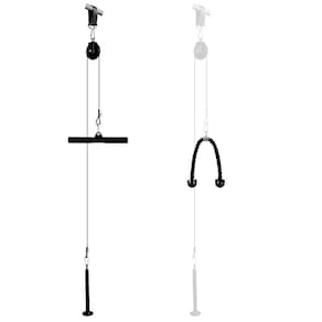 Kit Gallant Puxador Corda E Barra Na Polia + Cabo Multi Exercícios - (GKP2PPCA-PT)