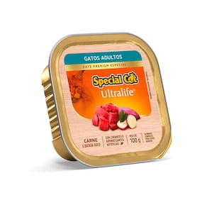 Ração Special Cat Patê Gatos Adultos Carne 100g