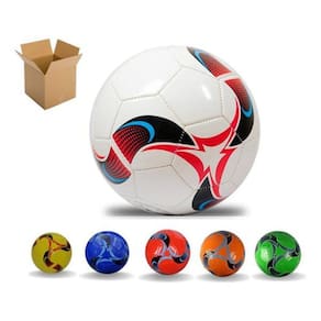 Bola Futebol Cheia Campo Tamanho Oficial Capotão - Laranja