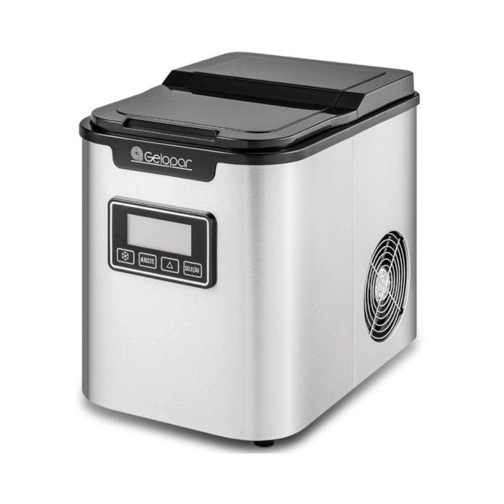 Máquina de Gelo Portátil 12 kg por dia GMGD-15 Gelopar