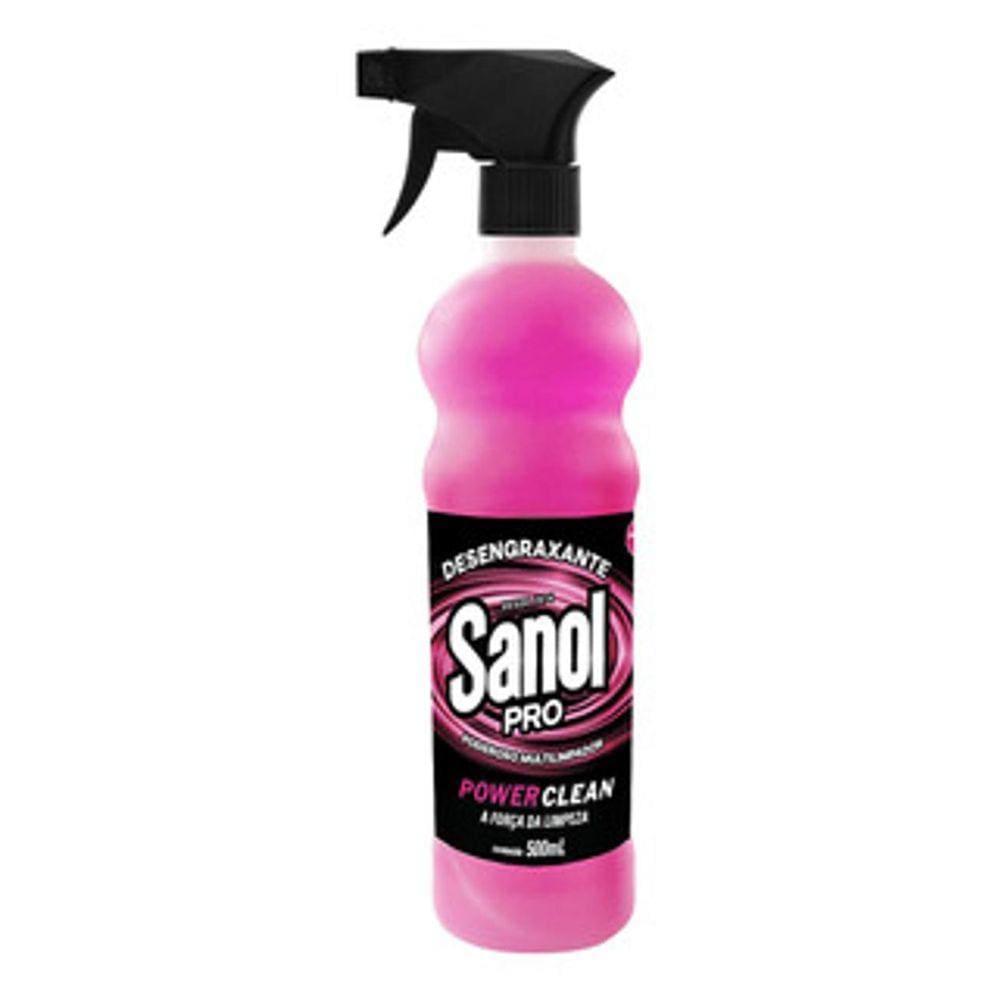 Multilimpador Power Clean Sanol Pro 500Ml