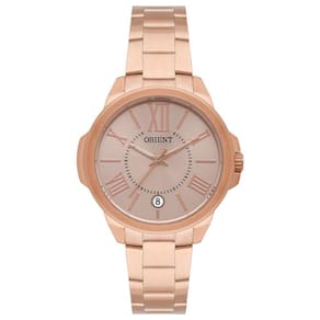 Relógio de Pulso Orient Eternal Feminino Analógico FRSS1064 Rosegold