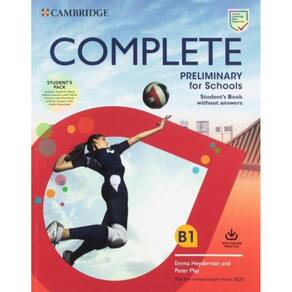 Complete Preliminary For Schools Sb Without Answers With Online Practice And Wb Without Answers With