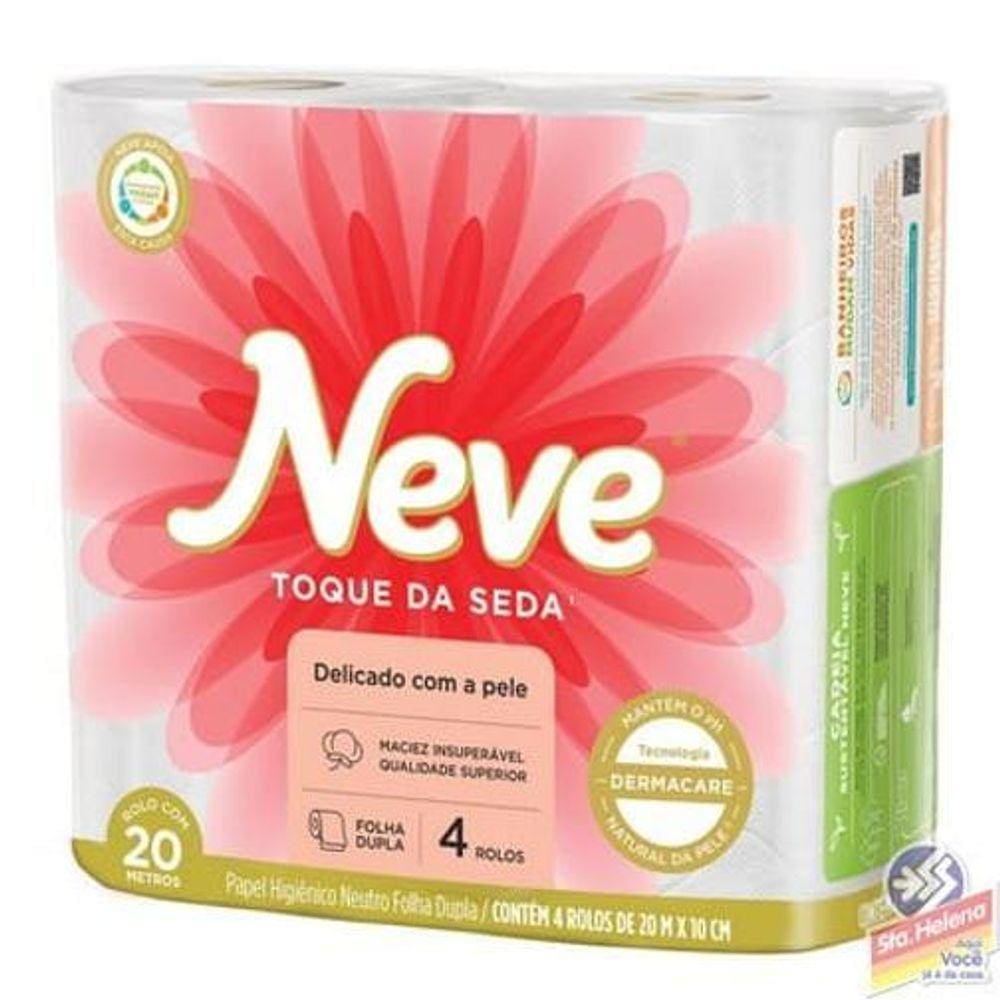 Papel Higienico Neve 20M 4Un Dermacare